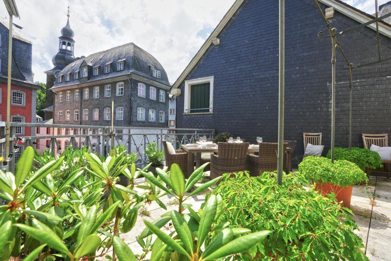 Loft13 Traumhafte Wohnung Mit Terrasse Fuer 8 Gaeste Monschau Esterno foto
