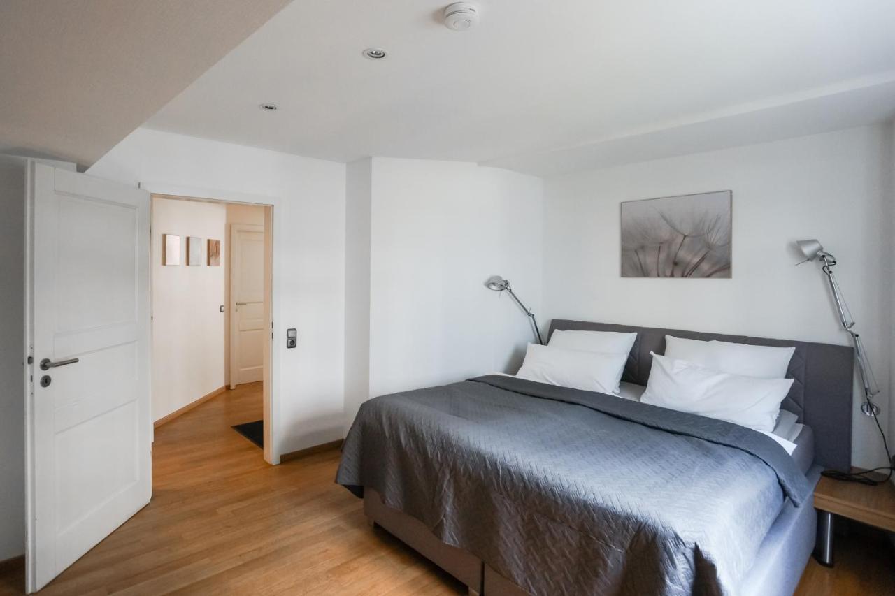 Loft13 Traumhafte Wohnung Mit Terrasse Fuer 8 Gaeste Monschau Esterno foto