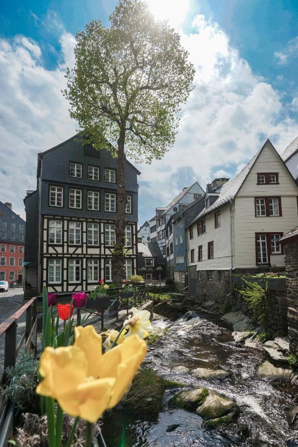 Loft13 Traumhafte Wohnung Mit Terrasse Fuer 8 Gaeste Monschau Esterno foto
