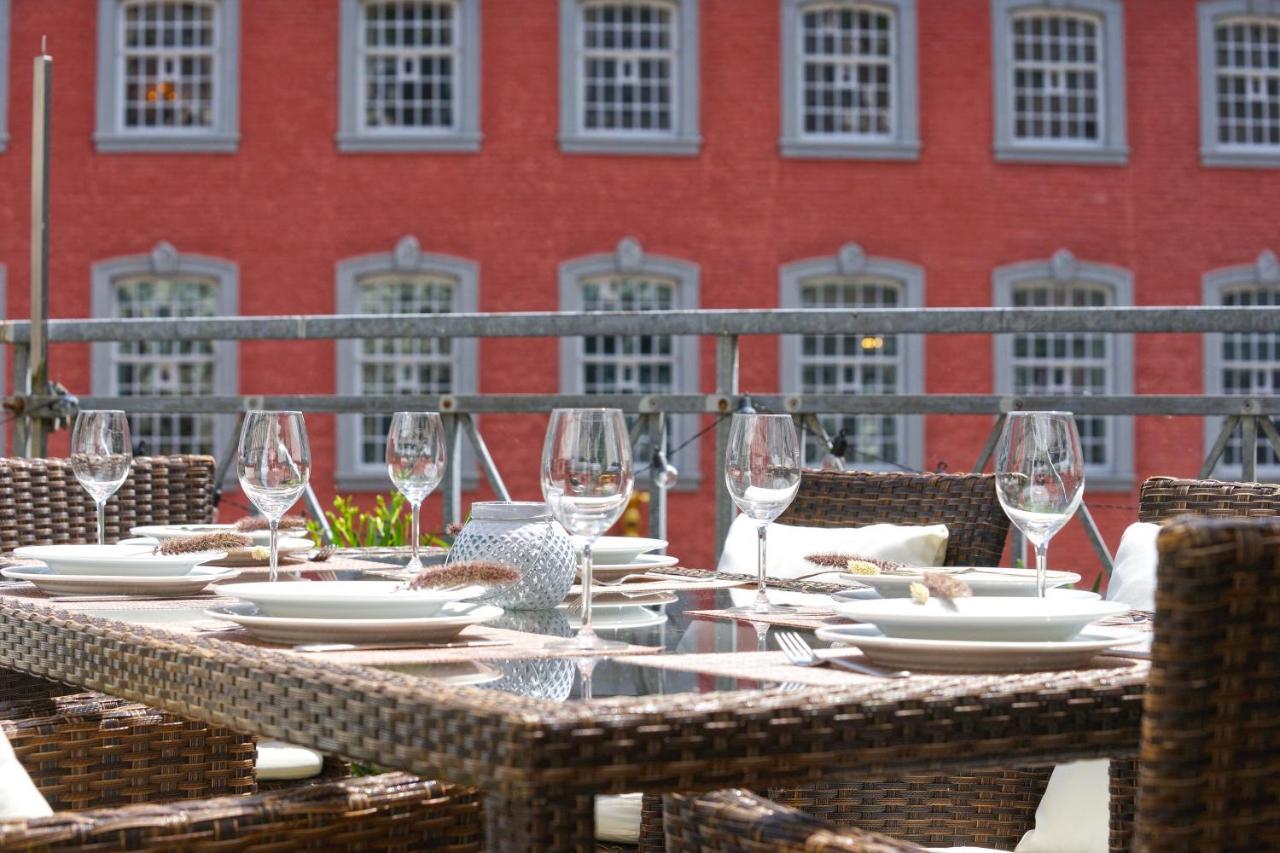 Loft13 Traumhafte Wohnung Mit Terrasse Fuer 8 Gaeste Monschau Esterno foto